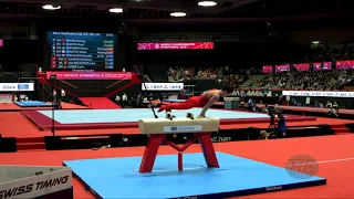 ZHANG Boheng (CHN) - 2021 Artistic Worlds, Kitakyushu (JPN) - Qualifications Pommel Horse