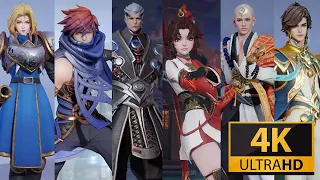 Honor of Kings All Characters and Costumes/Skins S26