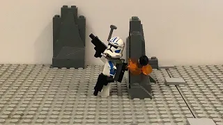 Arc trooper Fives vs imperial Cody(stop motion)