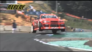 Daigo Saito's insane jump drift at Ebisu