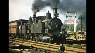 Historic 16mm film of the Camden Line, shot in the 1950s.