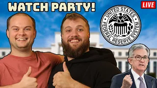 [FOMC LIVE WATCH PARTY!] How Will Bitcoin Respond?