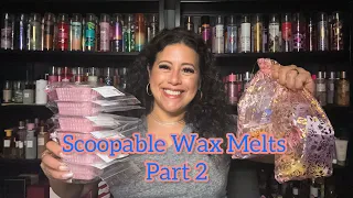 Scoopable Wax Melts Part 2 ( 2 pre-orders , mystery bakery & RTS) #vendorwax #waxcommunity #top5