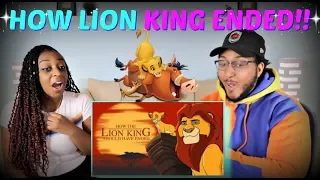 Hishe "How The Lion King Should Have Ended" REACTION!!!