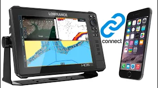 Коннектим эхолот lowrance и смартфон iPhone 6. Запись экрана эхолота.