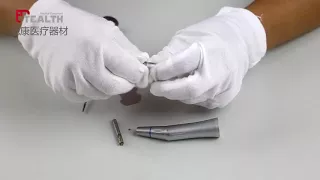 How to repair the internal spary low speed contra angle handpiece?
