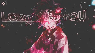 Lost On You - Tanjiro's Rage 🔥 | Demon Slayer [AMV/Edit]! | Alight Motion