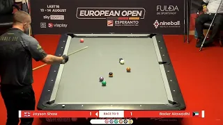 Great Shot by Jayson Shaw | European Open Pool Championship