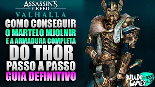 Como CONSEGUIR O Martelo MJOLNIR e A Armadura Completa Do THOR  Em Assassin's Creed Valhalla!