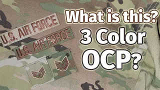 What is 3 Color OCP? The NEW Air Force Name Tapes and Insignia for the OCP Uniform