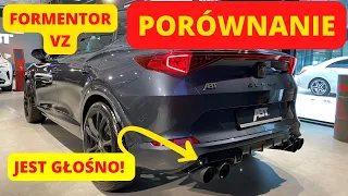 Cupra Formentor VZ ABT - porównanie wydechów, exhaust sound