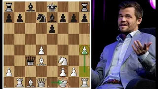 Магнус Карлсен в стиле AlphaZero ГРОМИТ в 18 ходов Дуду! Шахматы.