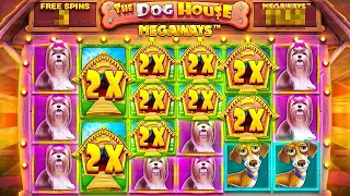 THE MOST INSANE WIN On DOG HOUSE MEGAWAYS!! (ABSOLUTELY CRAZY)