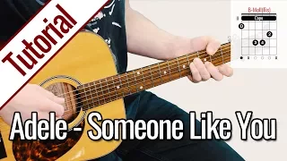 Adele - Someone Like You | Gitarren Tutorial Deutsch