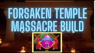 Forsaken Temple Massacre 1st Win Build - Dungeon Defenders Awakened