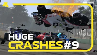 F1 2021 | HUGE CRASH COMPILATION #9