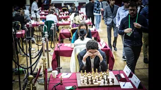 Сеян-Синдаров. Стремительная атака с позиционными жертвами. FIDE Grand Swiss, 6 тур