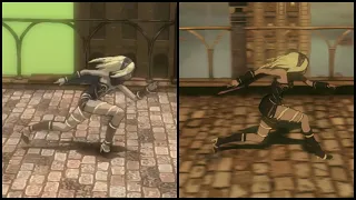 Kat Animation Comparison (Gravity Rush 1 and 2)