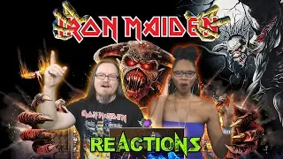 IRON MAIDEN - Fear Of The Dark / Wasted Years LIVE (REACTIONS!!!)