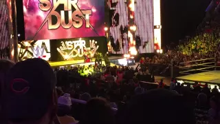 Stardust live entrance WWE main event 10/27/15