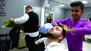 ASMR Young Barber Massage Therapy | Head Massage | Face Massage | Back Massage