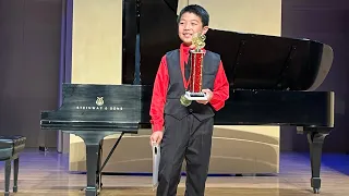 Musician’s West Piano Competition 1st Prize (Intermediate II Division)