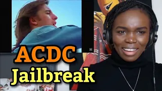 African Girl First Time Hearing ACDC - Jailbreak (REACTION)