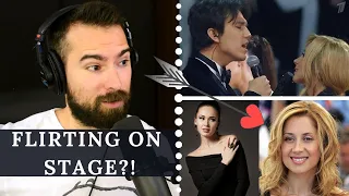 Ti Amo Cosi Live - VOCAL COACH REACTS - Dimash Kudaibergen, Lara Fabian, Aida Garifullina