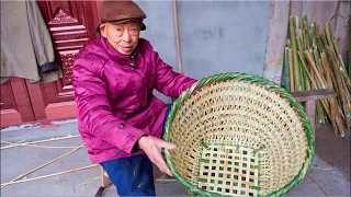 Forgotten Craft: 90-year-old Bamboo Master Makes Bamboo Basket