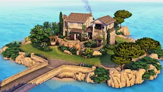 Private Island Italian Home | The Sims 4 Speed Build