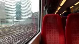 Leaving London Waterloo On A Southwest Trains Class 450 (20/7/16)