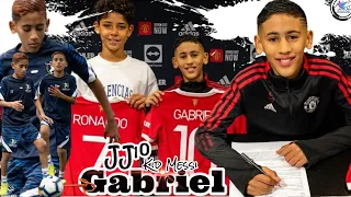 11 Years old JJnr¹⁰ Gabriel "KID MESSI" Better than CR⁷ Jr.