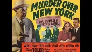 Charlie Chan Murder Over New York, Sidney Toler, 1940 Full Movie