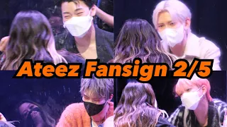 Ateez Fansign 2/5 LA!