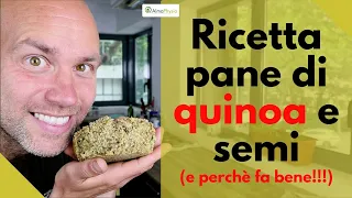 Ricetta pane di quinoa e semi