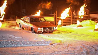 Fired up General Lee! 69 Charger in Russia!