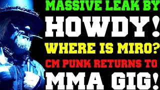 WWE News! Tony Khan Returns! Massive LEAK By Uncle Howdy! Major Update On Miro Amid Long AEW Absence