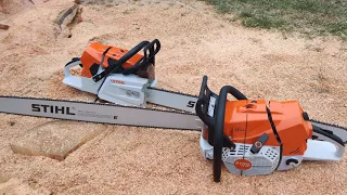 Stihl MS 881  stereo sound.