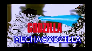 GODZILLA vs MECHAGODZILLA kiryu----stop motion