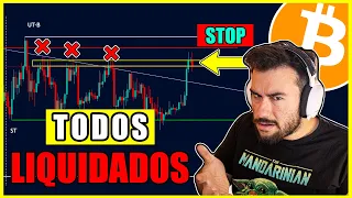 🚨 Y AUN NO HAN ACABADO DE LIQUIDAR💥 Analisis bitcoin al dia