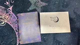 Witchbox V’s Witch Casket~ UK~ unboxing Decembers themes- Divination Magick & Lunar Magick 2023