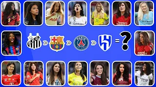 (FULL 22) Guess The WOMAN VERSION EMOJI and JERSEY SONG of Football Players