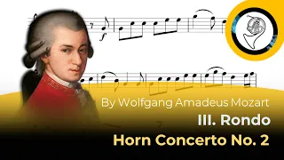 Horn Play-Along: Horn Concerto No. 2, III. Rondo by Wolfgang Amadeus Mozart.