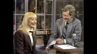 Raffaella Carrà on Letterman, March 10, 1986