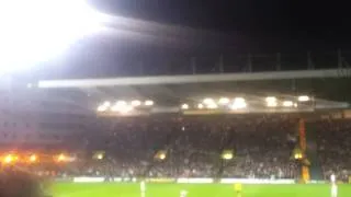 Quality spurs fans against norwich 30th October 12