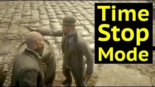 Time Stop Mode in Red Dead Redemption 2 (RDR2): No People, Stop Time, Visit Blackwater Early