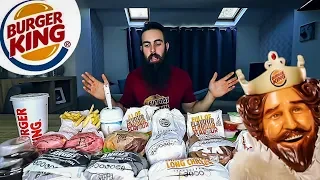 The Burger King of Kings Challenge (10,000+ Calories) | BeardMeatsFood