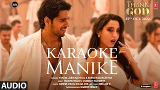Manike Karaoke with Lyrics | Thank God