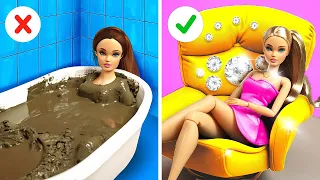 EXTREMO Rico VS Pobre Transformação de Boneca! 💋 Quem Ganhará o Concurso de Transformação?