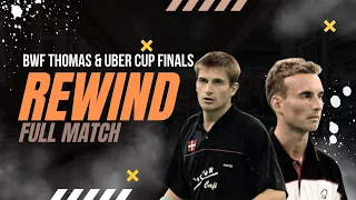 Thomas Cup Rewind: Candra Wijaya/Sigit Budiarto (INA) vs Jens Eriksen/Jesper Larsen (DEN)